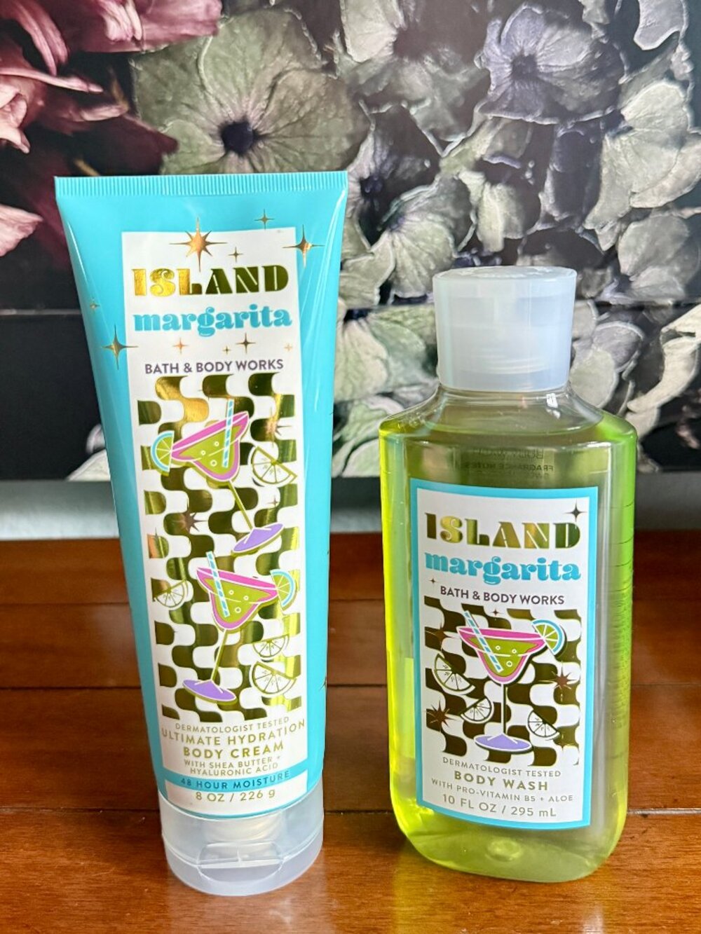 NEW 2-Pc ISLAND MARGARITA Body Cream & Body Wash Full Size Bath & Body Works